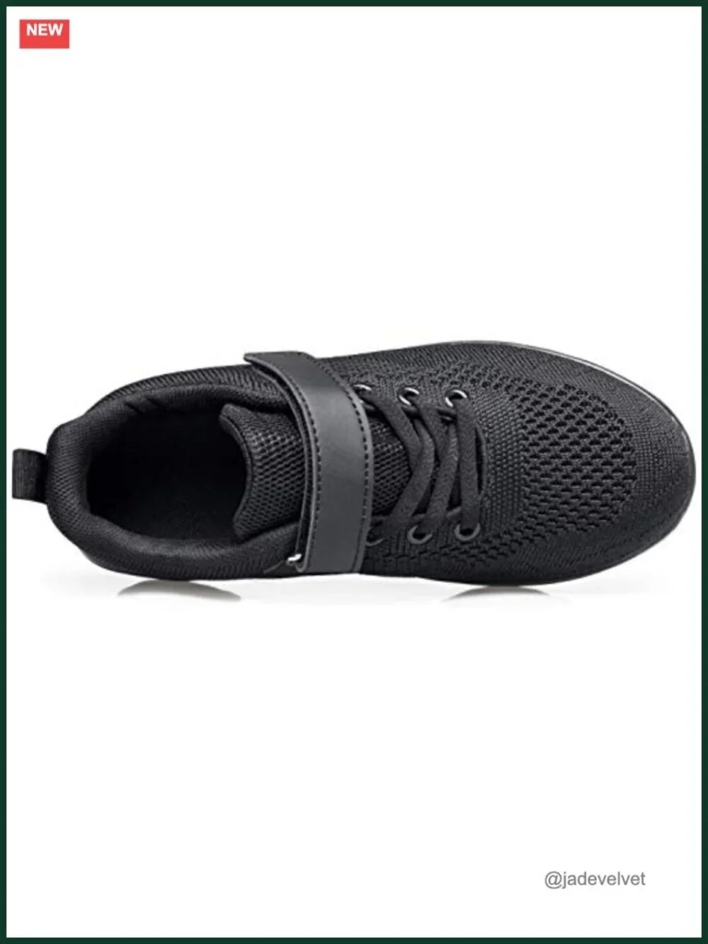 Kids Athletic Non-Slip Running Cushion Sneakers with Hook & Loop
